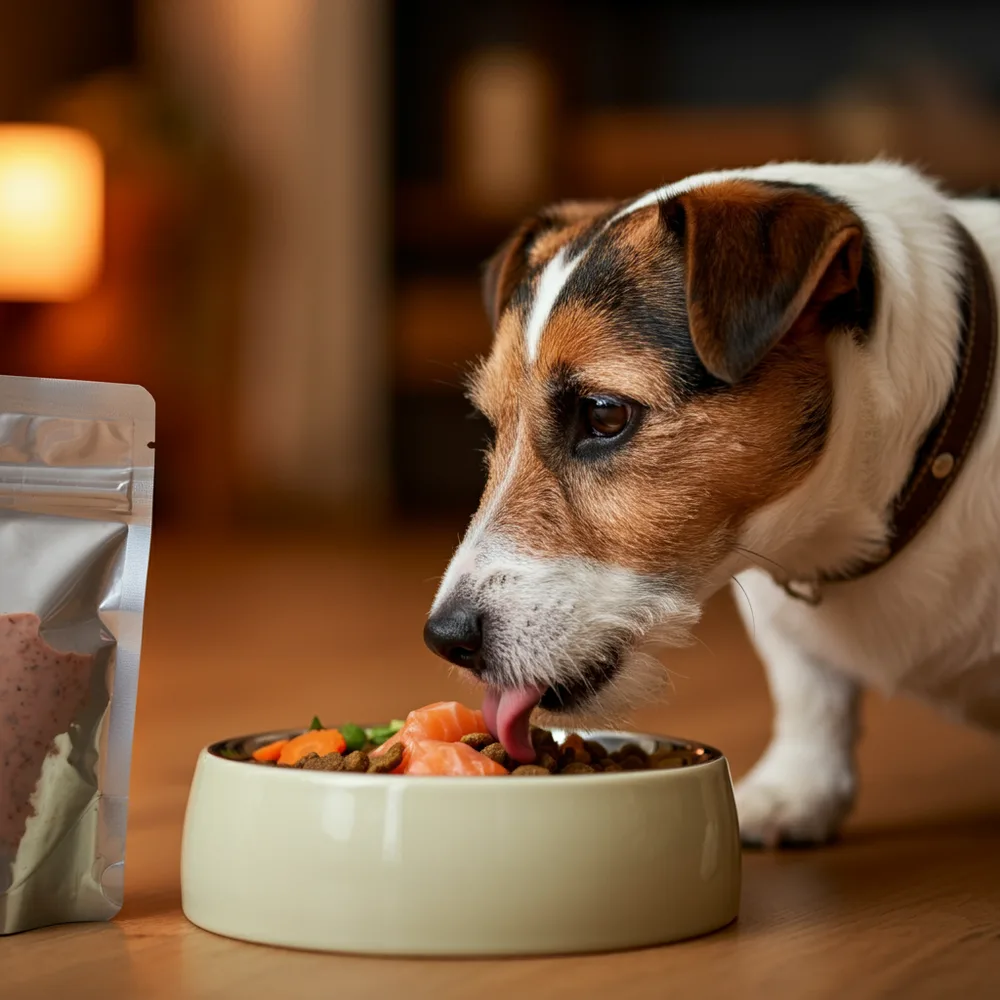 Top10.com ChatGPT ad — 10 Best Fresh Dog Food