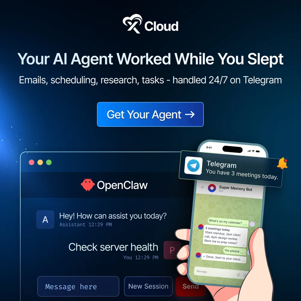 xCloud Hosting, LLC ChatGPT ad — Launch OpenClaw in Minutes ⚡ in Cloud & DevOps