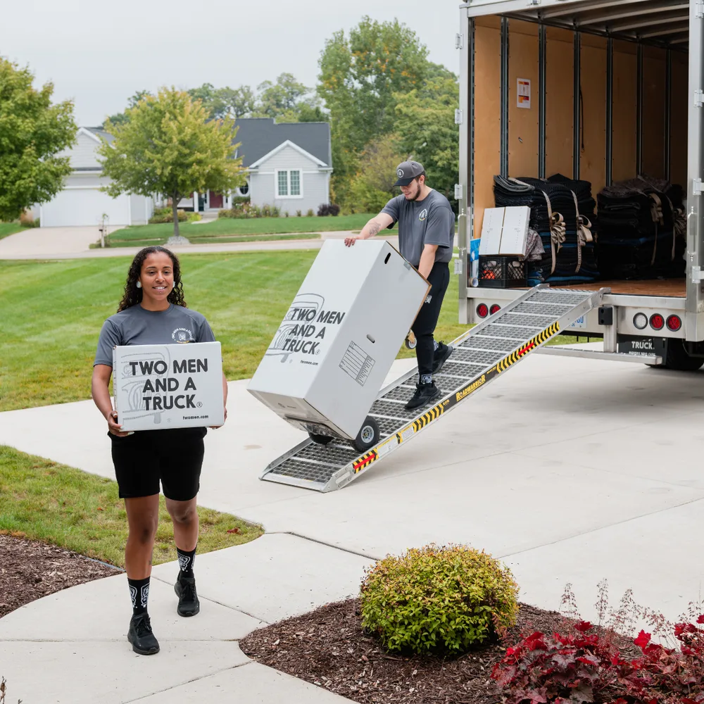 TWO MEN AND A TRUCK International ChatGPT ad — TWO MEN AND A TRUCK Affordable Moving Rates