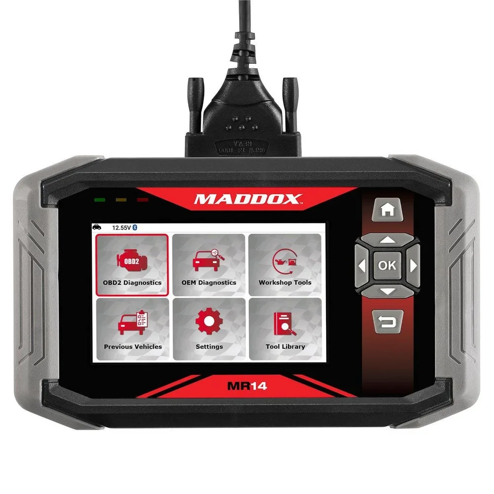 Harbor Freight ChatGPT ad — Maddox MR14 Code Reader