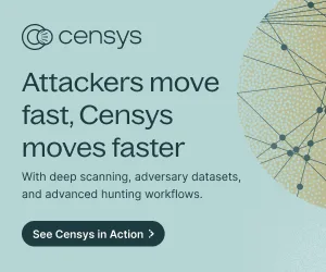 Censys, Inc. ChatGPT ad — Censys Moves Faster