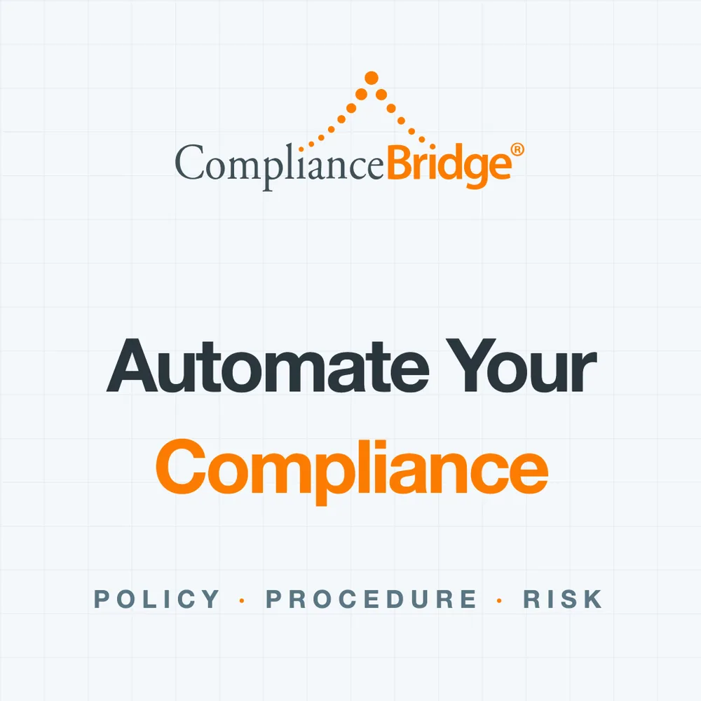 ComplianceBridge Corporation ChatGPT ad — Automate Policy Management in Business Consulting