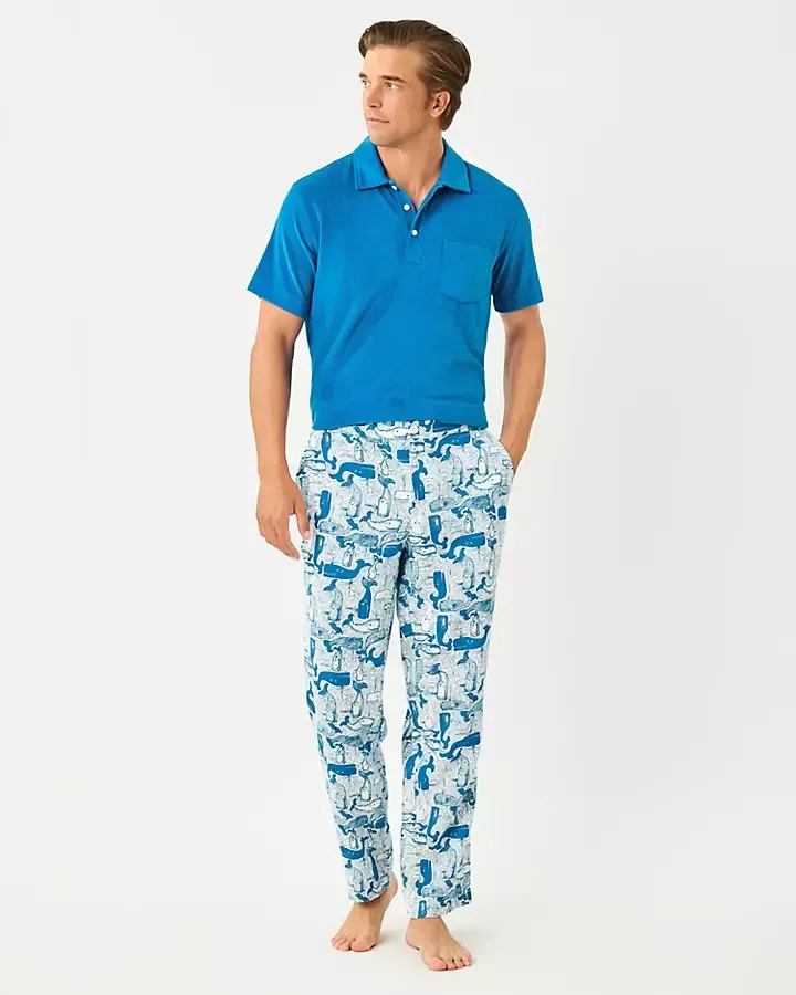 Lilly Pulitzer ChatGPT ad — Men's Theo Linen Pant in Fashion & Apparel