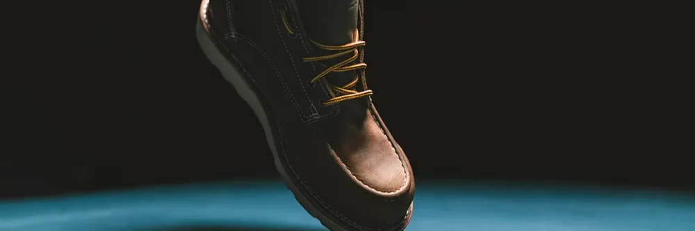 Origin ChatGPT ad — Handcrafted American Boots Built for Life.
