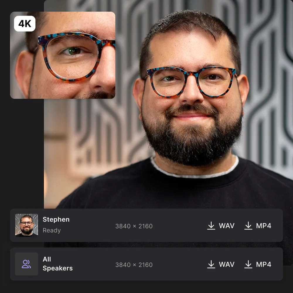 RiversideFM, INC. ChatGPT ad — Desktop Podcast Recording Studio