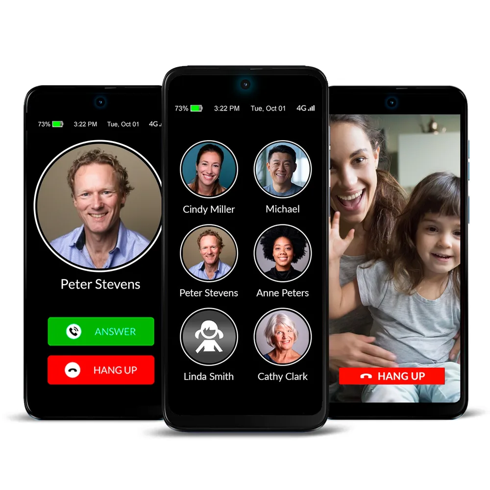 RAZ Mobility ChatGPT ad — RAZ Memory Cell Phone for Seniors
