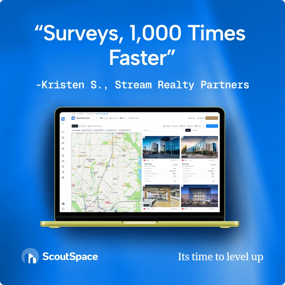 ScoutSpace Technologies, Inc ChatGPT ad — Build a survey in 5 minutes in SaaS & Productivity