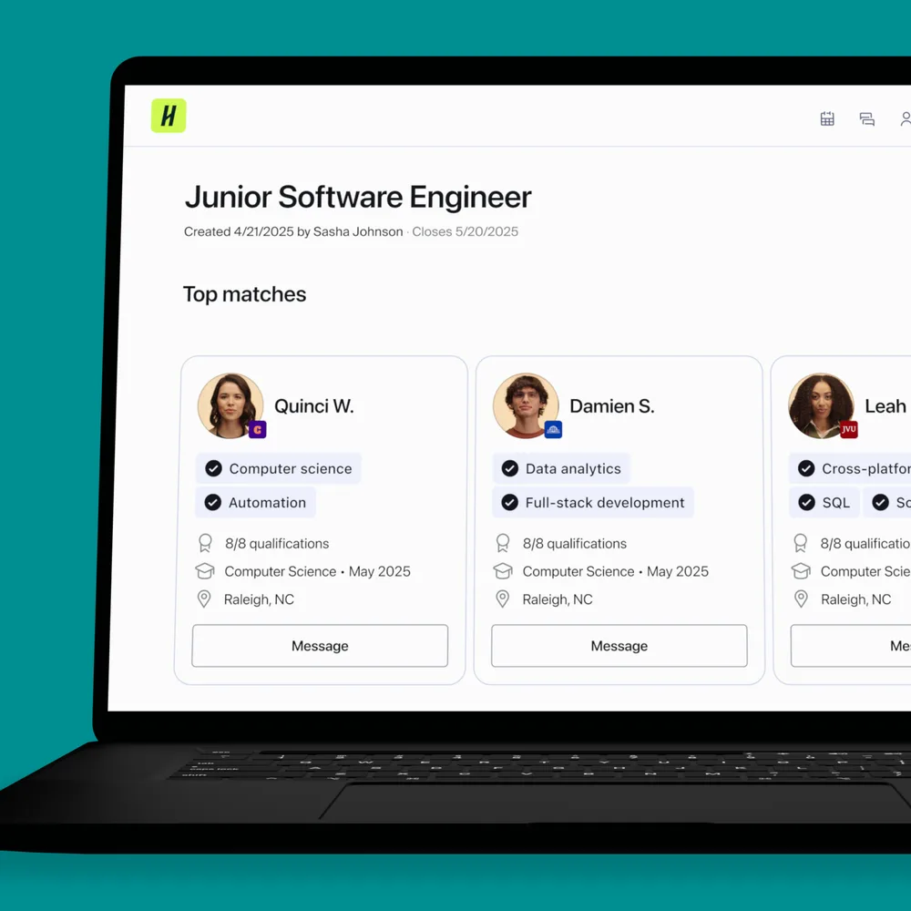 Handshake ChatGPT ad — Post your job for free today in Career & Jobs