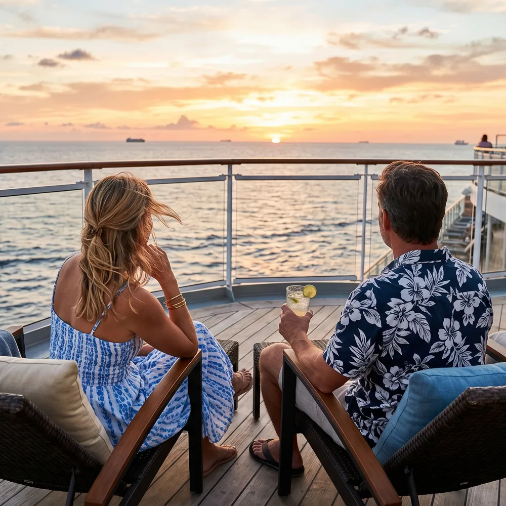 Cruisebound, Inc. ChatGPT ad — First cruise? Start here. in Dating & Relationships