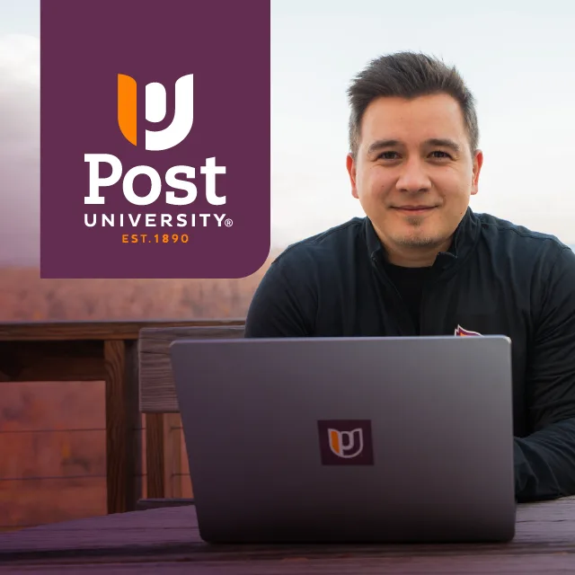 Post University ChatGPT ad — Graduate Degrees Online