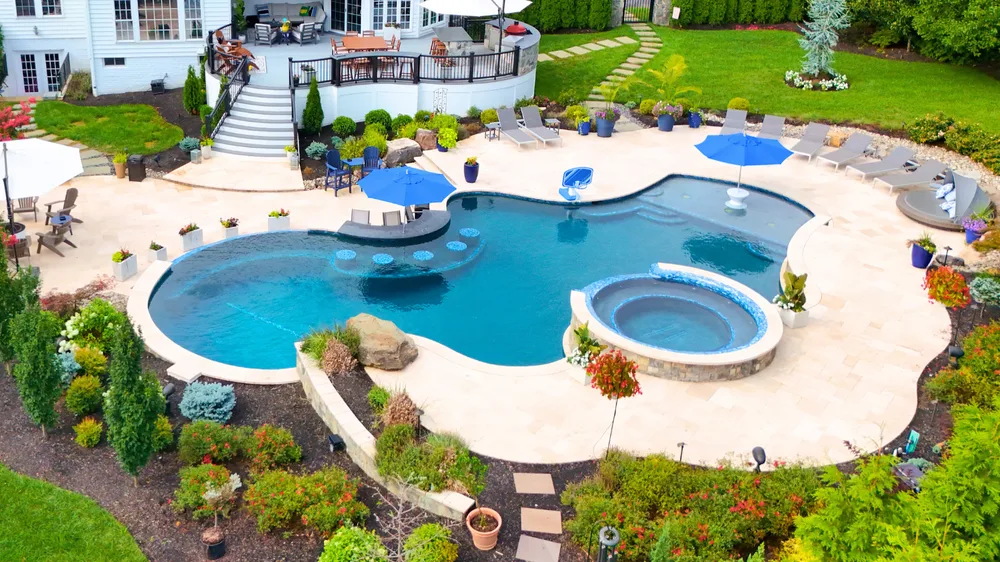 Xscape ChatGPT ad — Pools and Decks, Built for NoVA Living