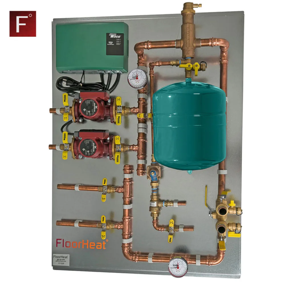 FloorHeat LLC ChatGPT ad — Preassembled Radiant Heat Control Panels