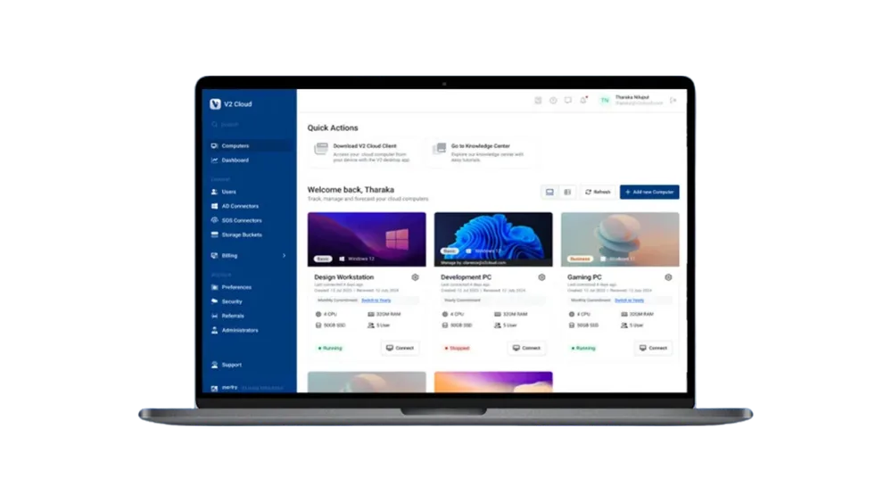 V2 Cloud Solutions, Inc. ChatGPT ad — Don't Spend Months Building Your Own Cloud Stack in Cloud Storage & Backup