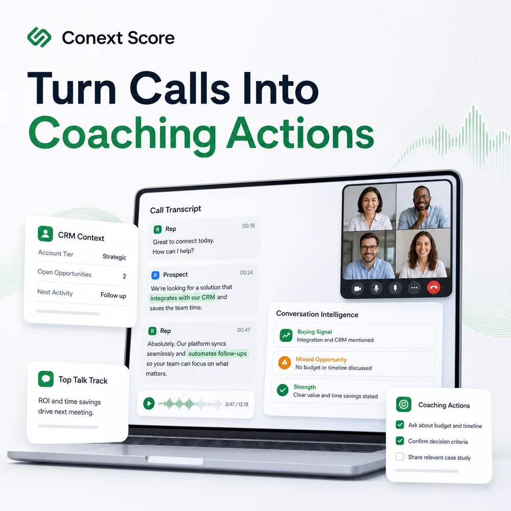 Conext.me ChatGPT ad — Conext uncovers missed sales opportunities. in SaaS & Productivity