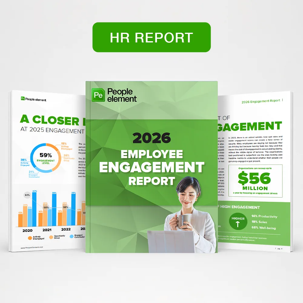 People Element ChatGPT ad — 2026 HR Benchmarks