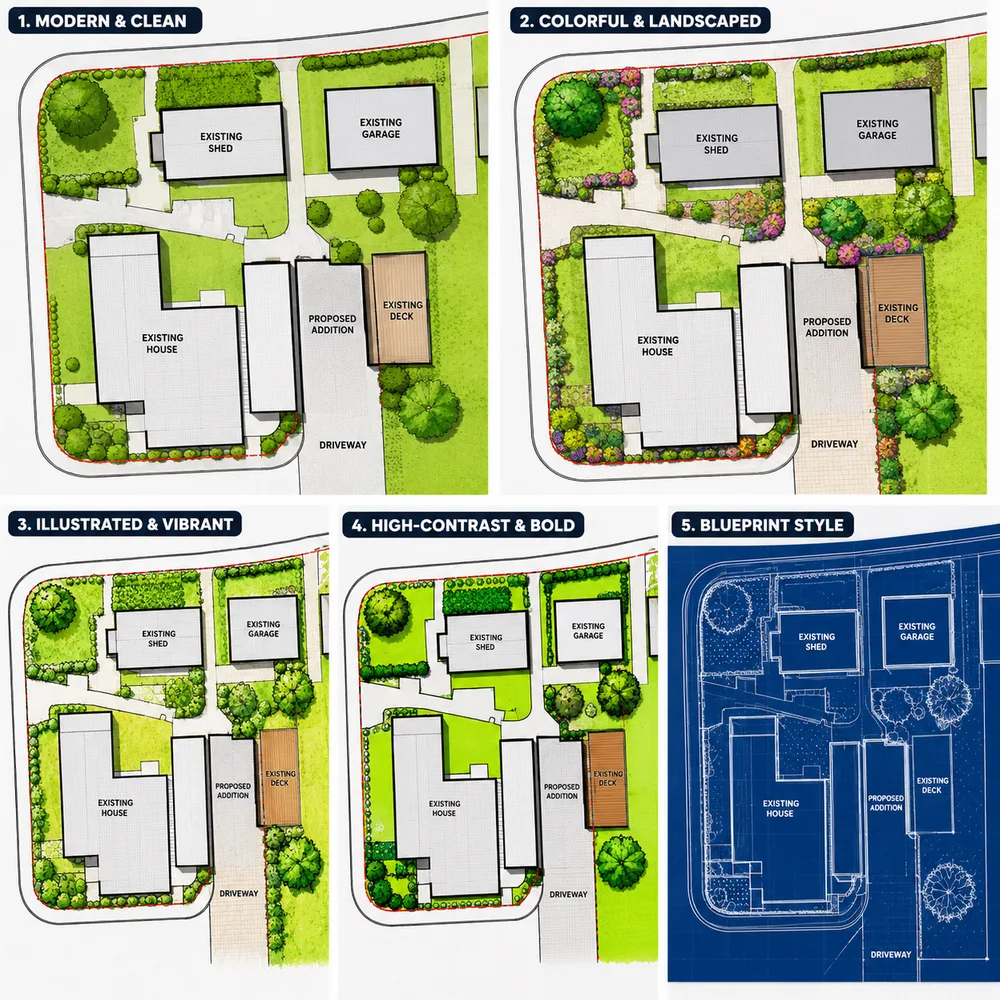 My Site Plan ChatGPT ad — Residential & Commercial Site Plan Drawings in Real Estate