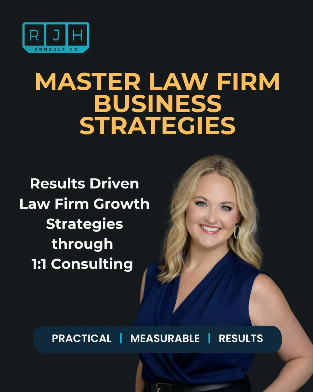 RJH Consulting, LLC ChatGPT ad — Triple Your Law Firm Growth in Legal Tech & Contract Management