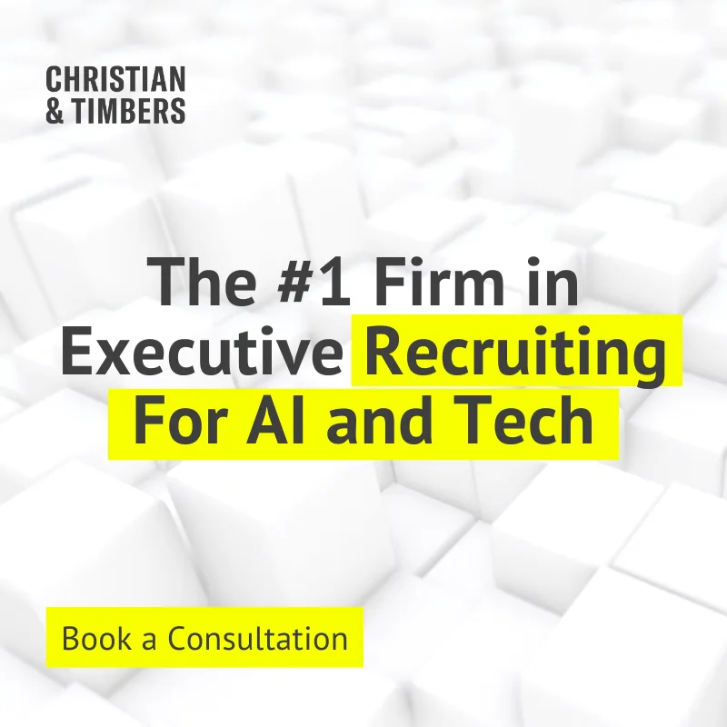 Christian & Timbers ChatGPT ad — Is Your Leadership Team AI-Native? in Enterprise & Fintech