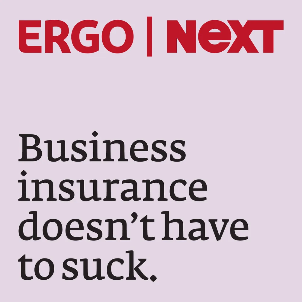 ERGO NEXT Insurance ChatGPT ad — General Liability Price