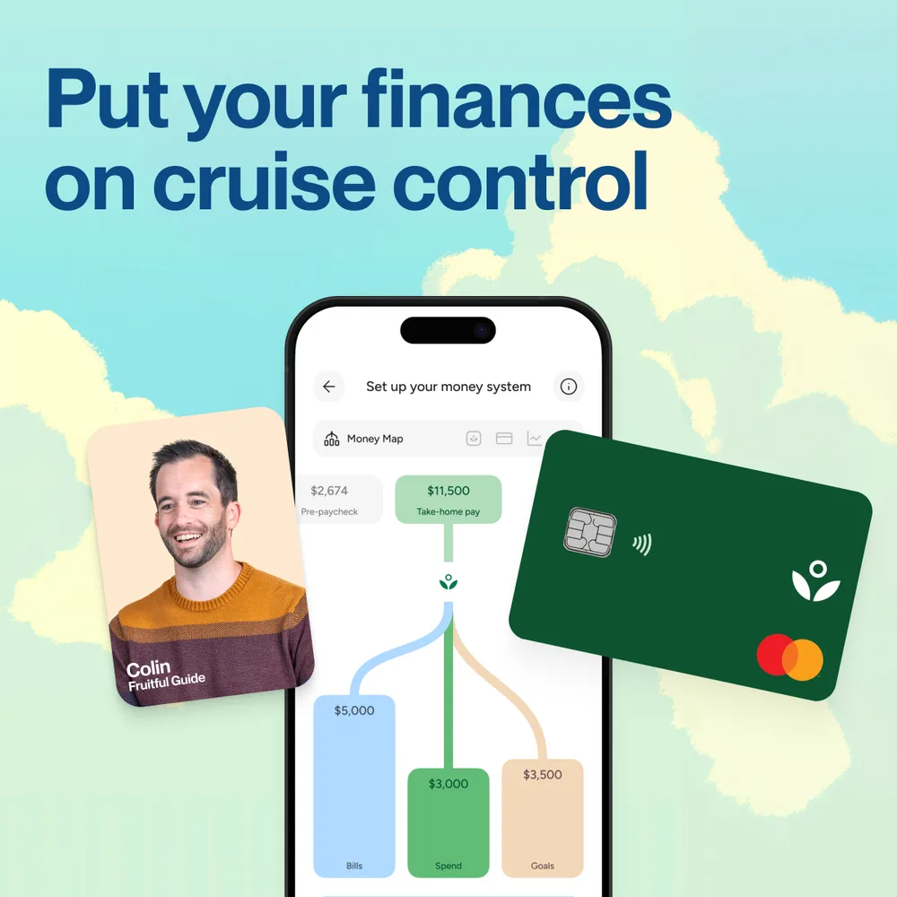 Fruitful, Inc. ChatGPT ad — Fruitful's Money Map + Income Split in Dating & Relationships