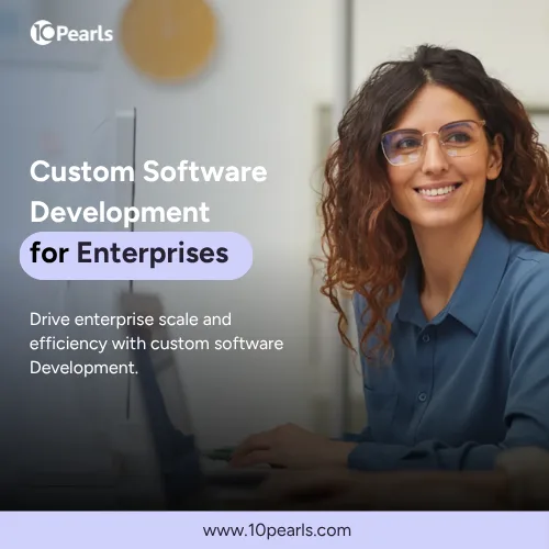 10Pearls ChatGPT ad — Enterprise Software Development in Business Consulting