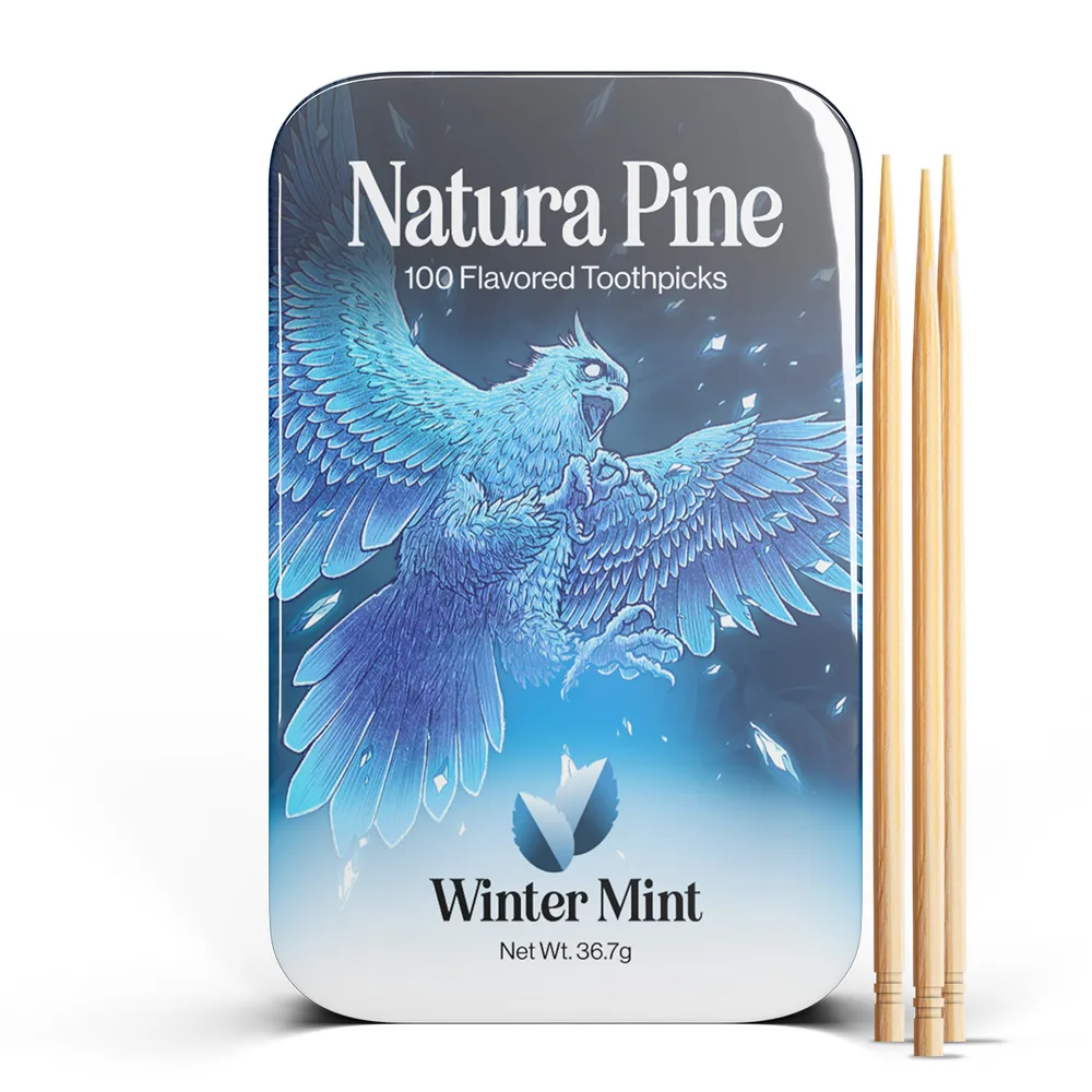NATURA PINE LLC ChatGPT ad — Give your nails a break. Chew on this.