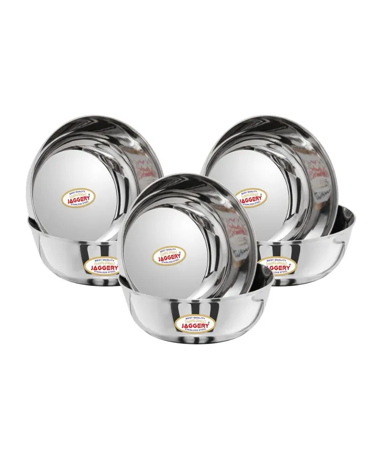 Mirraw ChatGPT ad — JAGGERY Stainless Steel Katora Set Big Bowl-700... in Home & Appliances