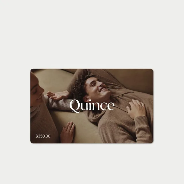 Quince ChatGPT ad — Quince E-Gift Card