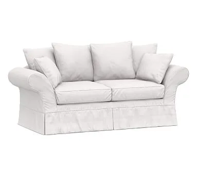 potterybarn.com ChatGPT ad — Charleston Sofa Slipcover, Twill White