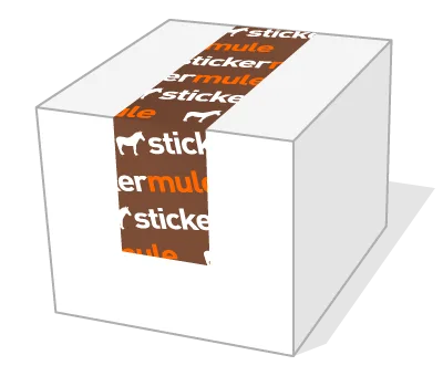 Sticker Mule ChatGPT ad — Custom packaging in Moving & Storage Services