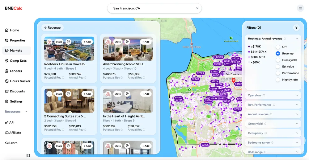 BNB CALC, LLC ChatGPT ad — Airbnb Calculator & STR Market Data | BNBCalc in Crypto & Investing