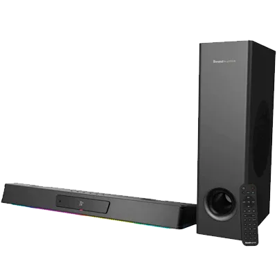 Xotic Pc ChatGPT ad — Creative Katana V2X Soundbar