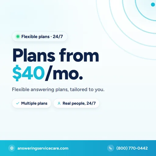 Answering Service Care, LLC ChatGPT ad — Best Answering Service