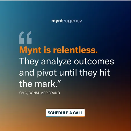 Mynt Performance Marketing LLC ChatGPT ad — Programmatic Advertising | 40–70% Off Media Costs in Email Marketing & CRM
