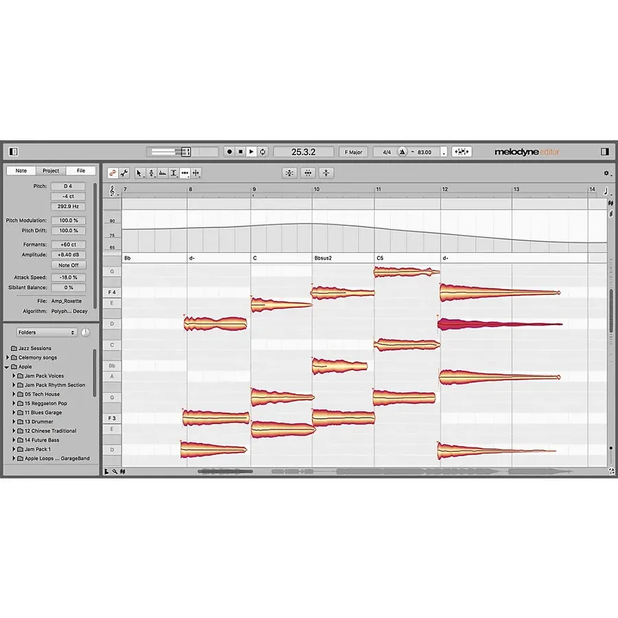 Musician's Friend ChatGPT ad — Celemony Melodyne 5 editor Upgrade From Essenti... in Email Marketing & CRM