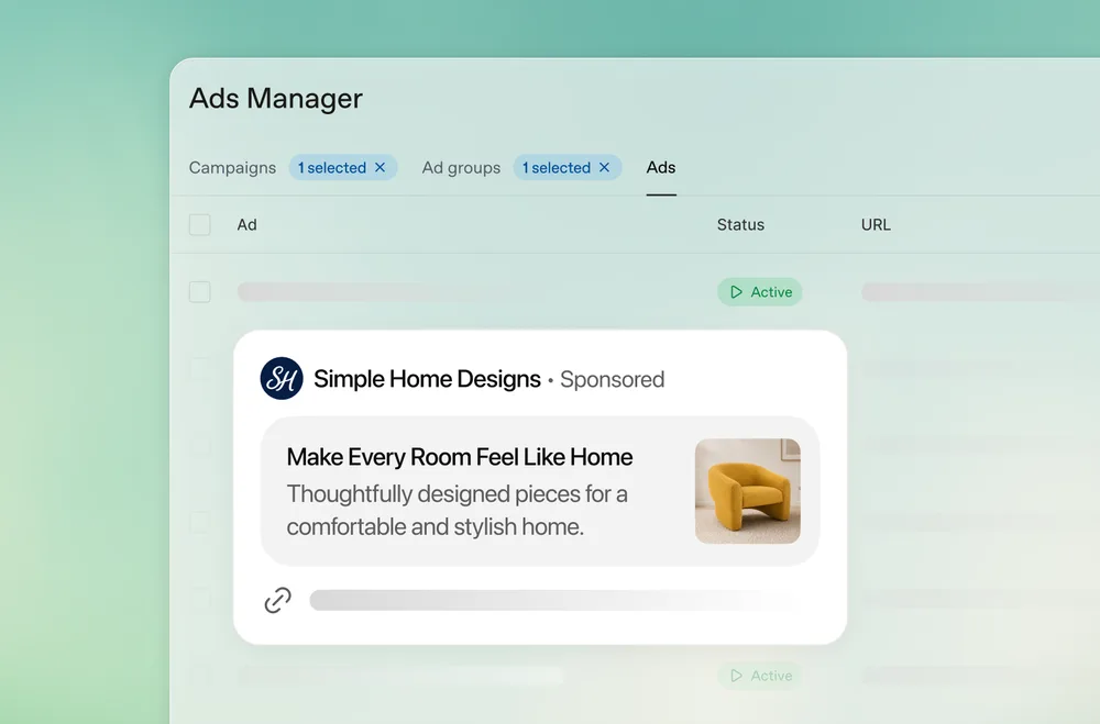OpenAI ChatGPT ad — OpenAI Ads Manager in Crypto & Investing