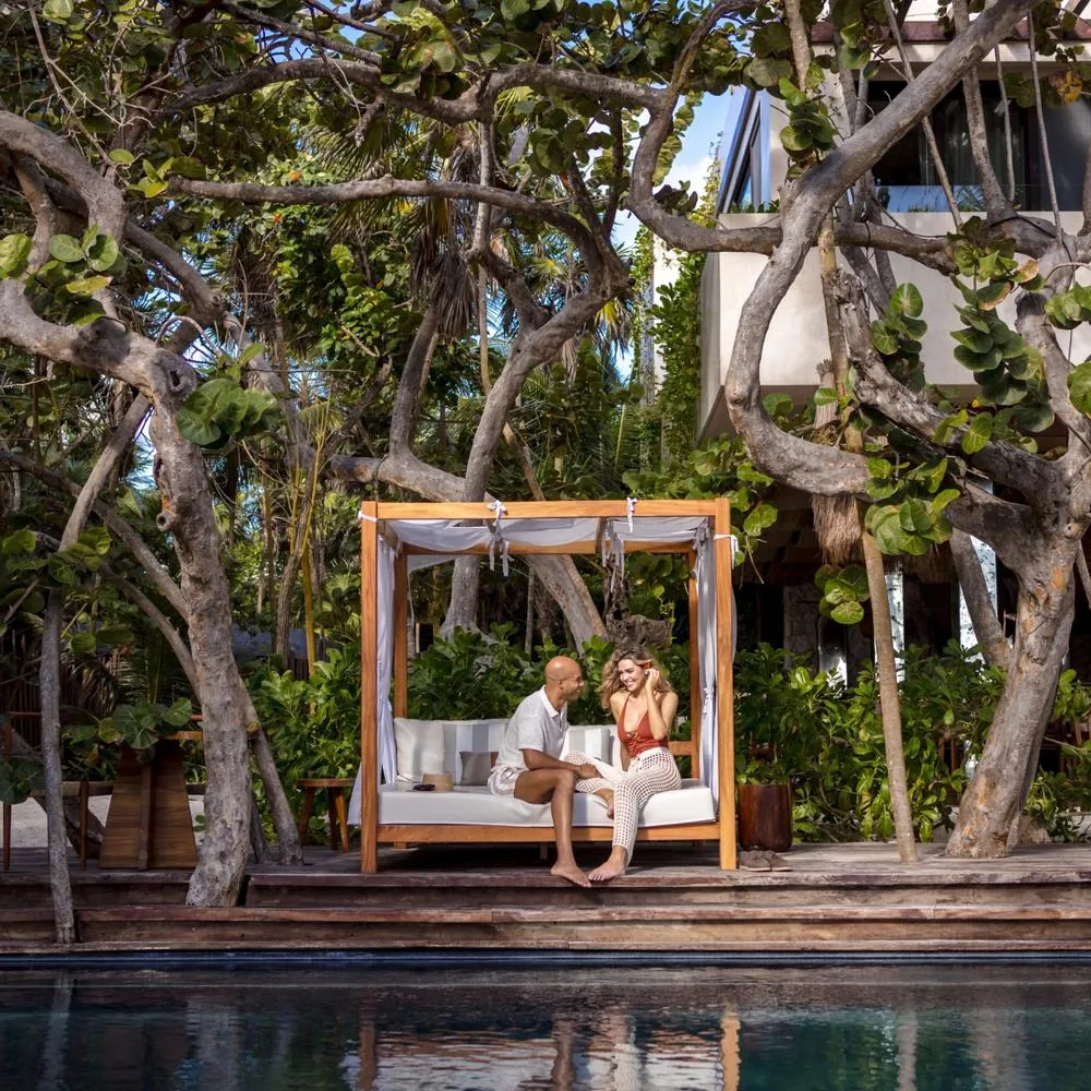 Hyatt ChatGPT ad — Secrets Resorts & Spas
