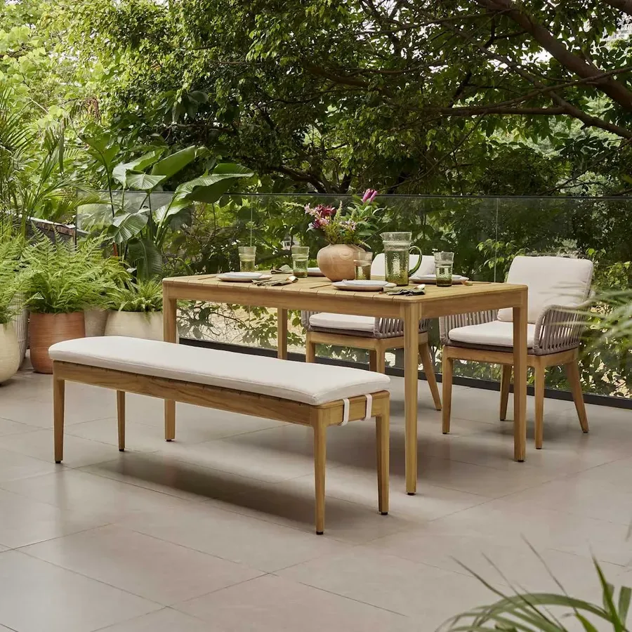 Castlery ChatGPT ad — Isla Outdoor Dining Table