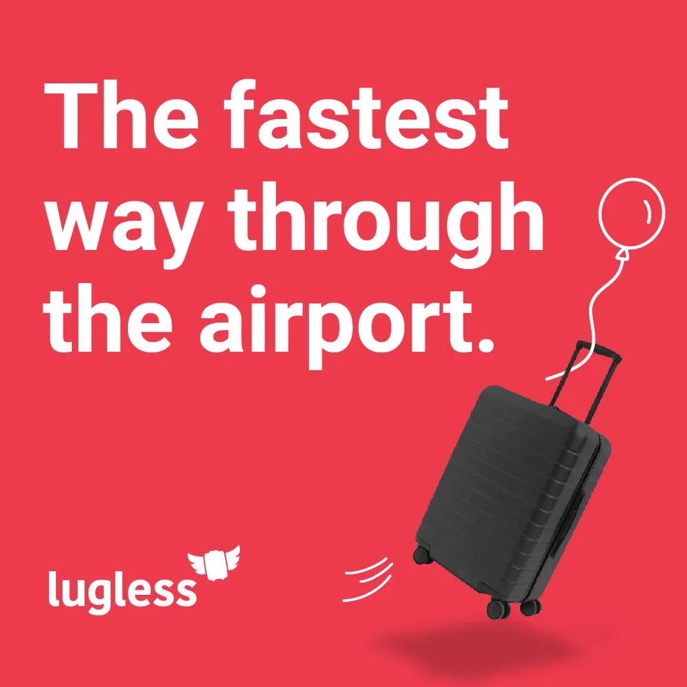 Luggage Forward LLC ChatGPT ad — Easier &amp; Cheaper Than Checking, Ship Bags for $25 in Luggage & Travel Gear