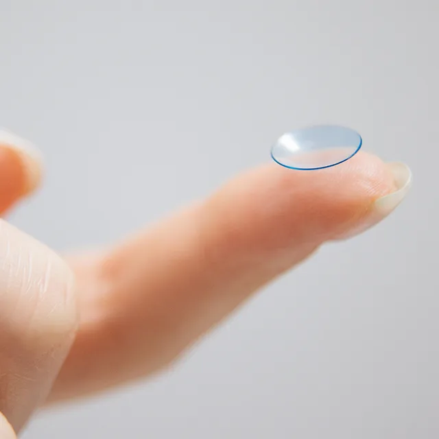 GlassesUSA.com ChatGPT ad — Contact Lenses on Sale