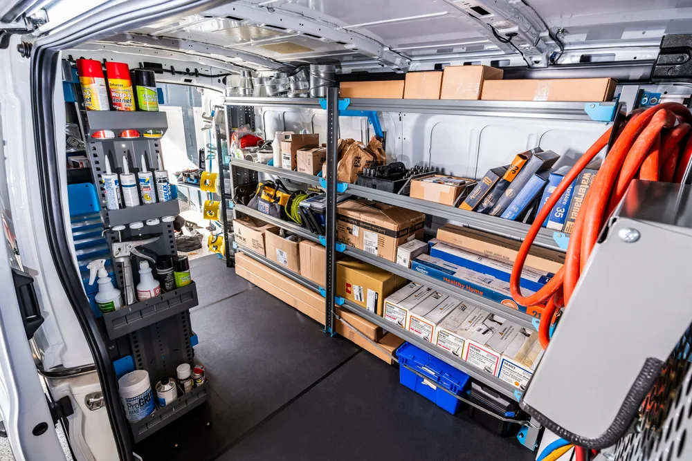 Adrian ChatGPT ad — Shelving That Outlasts the Van