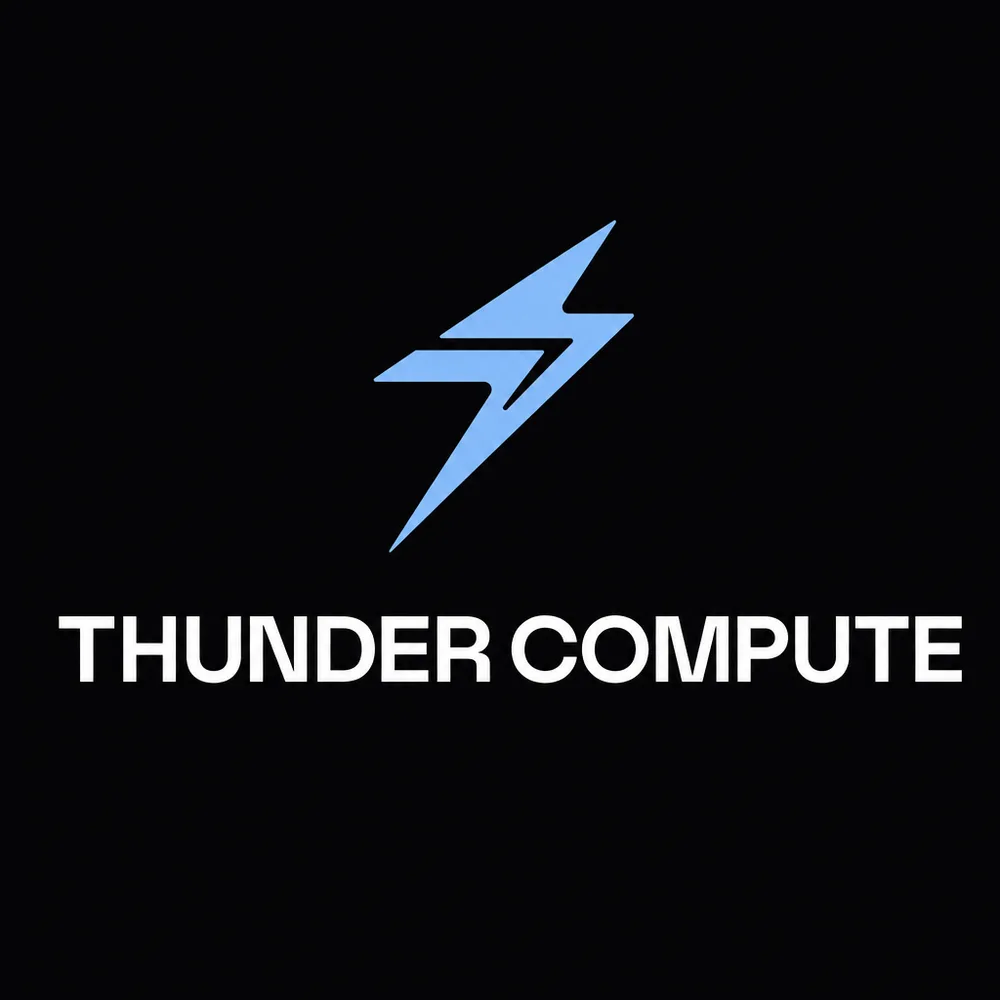 Thunder Compute ChatGPT ad — GPU cloud for builders in Crypto & Investing