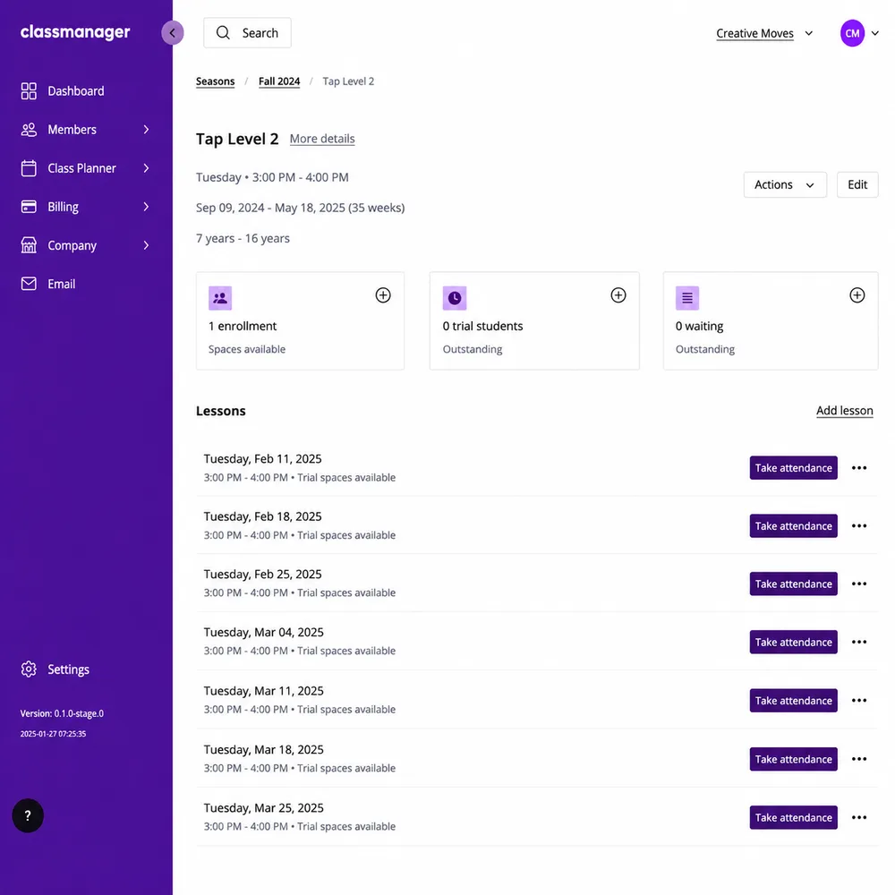Class Manager ChatGPT ad — Replace Spreadsheets