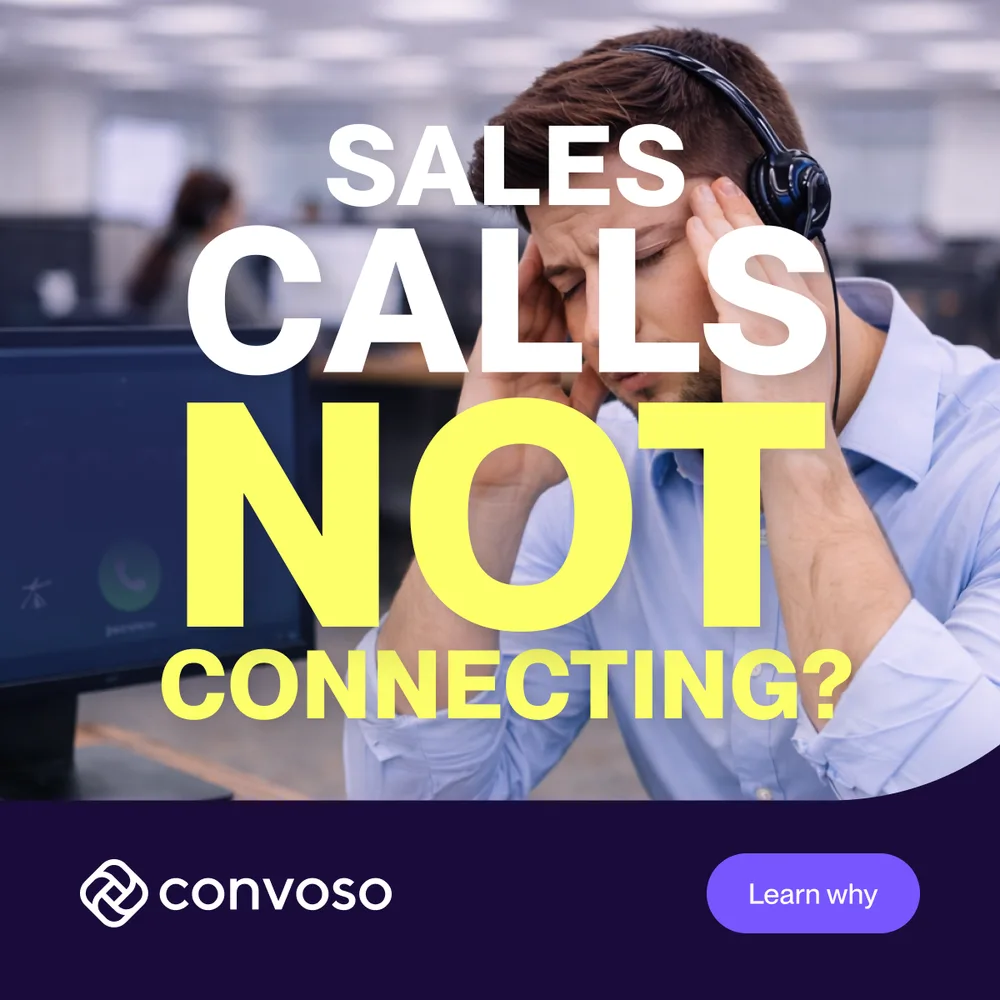 Convoso, Inc. ChatGPT ad — Sales calls not connecting?