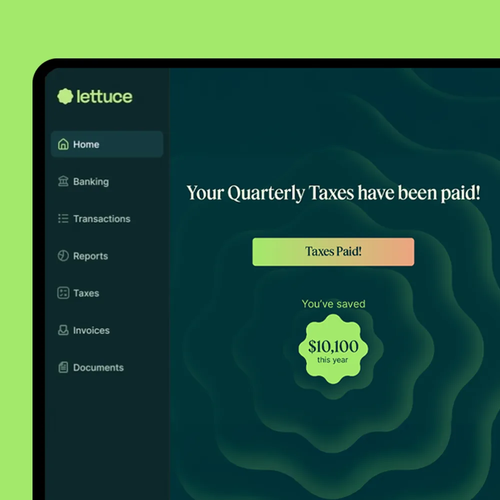 Lettuce Financial ChatGPT ad — Solos: Focus on your business, not taxes in SaaS & Productivity