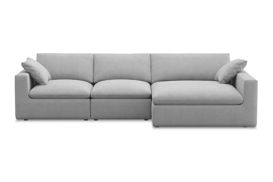 Castlery ChatGPT ad — Modular Customized Wide Chaise Sectional Sofa w...