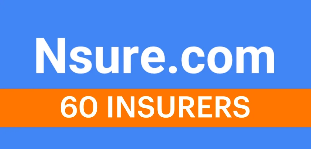 Nsure.com ChatGPT ad — 60+ insurers compete on Nsure in Enterprise & Fintech
