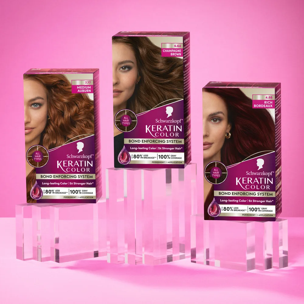 Schwarzkopf ChatGPT ad — Schwarzkopf® Keratin Color
