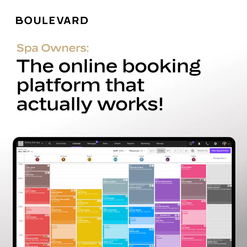 Boulevard Labs, Inc. ChatGPT ad — All-in-One Spa Software