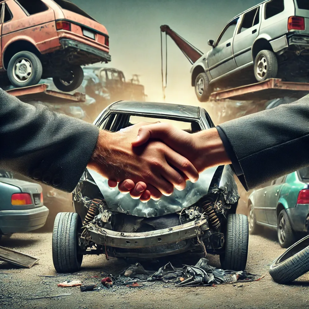 Top10.com ChatGPT ad — Sell To A Salvage Yard 2026 in Used Car Marketplaces